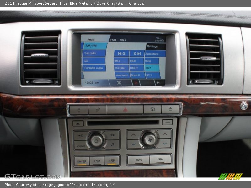 Controls of 2011 XF Sport Sedan