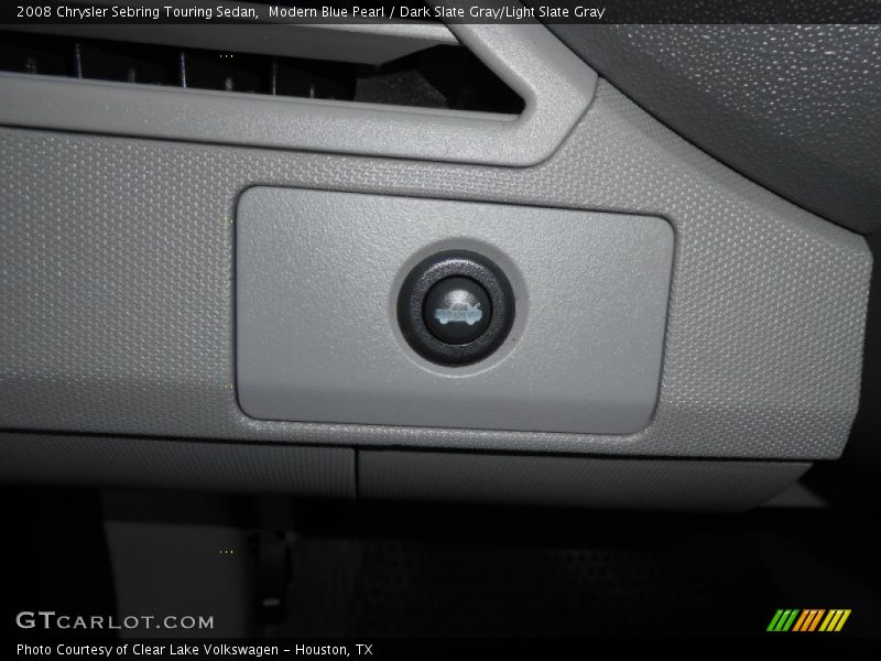 Modern Blue Pearl / Dark Slate Gray/Light Slate Gray 2008 Chrysler Sebring Touring Sedan