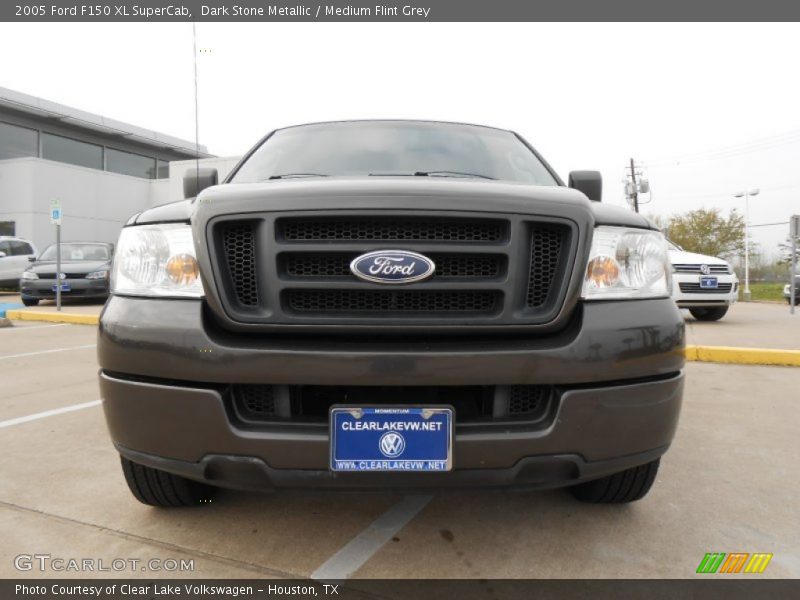 Dark Stone Metallic / Medium Flint Grey 2005 Ford F150 XL SuperCab