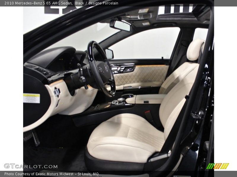  2010 S 65 AMG Sedan designo Porcelain Interior