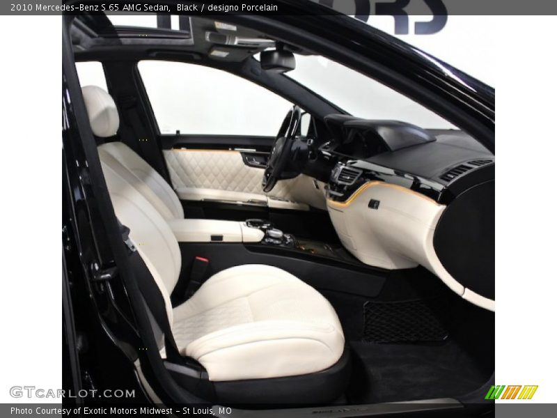  2010 S 65 AMG Sedan designo Porcelain Interior