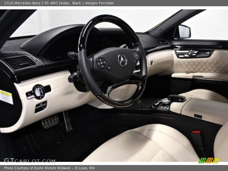 Dashboard of 2010 S 65 AMG Sedan