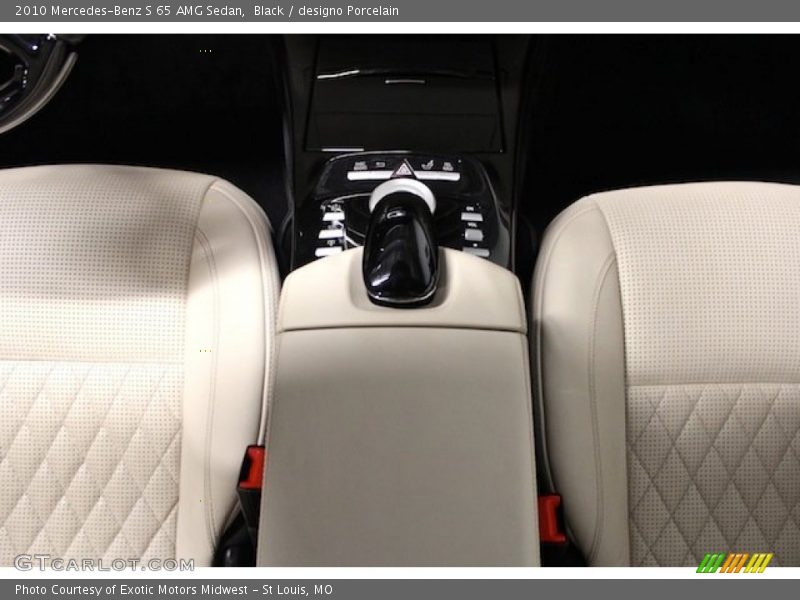 Black / designo Porcelain 2010 Mercedes-Benz S 65 AMG Sedan