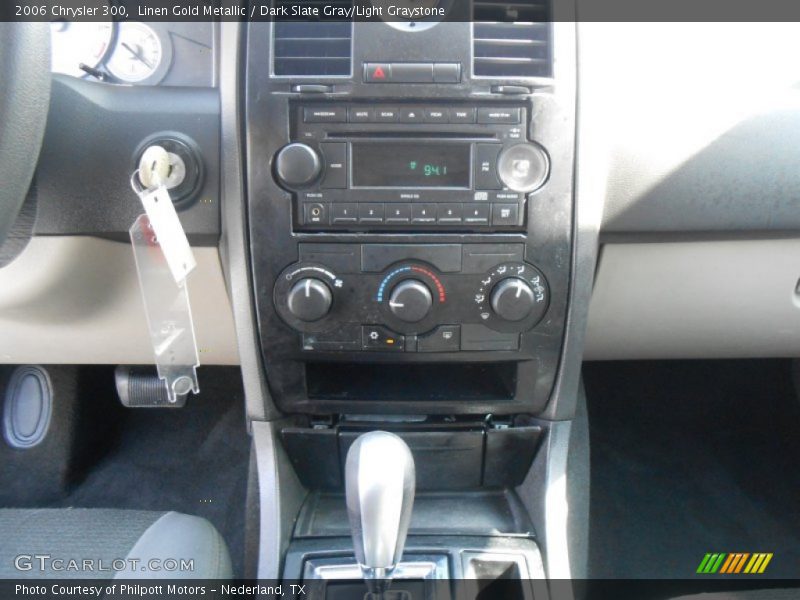 Linen Gold Metallic / Dark Slate Gray/Light Graystone 2006 Chrysler 300