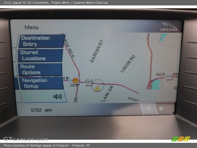 Navigation of 2012 XK XK Convertible