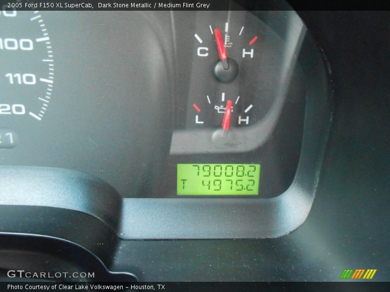 Dark Stone Metallic / Medium Flint Grey 2005 Ford F150 XL SuperCab
