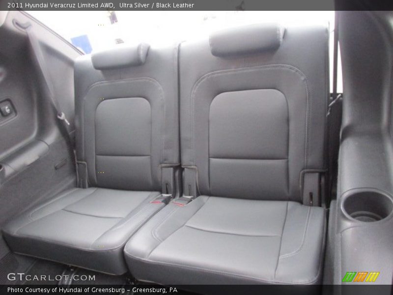 Ultra Silver / Black Leather 2011 Hyundai Veracruz Limited AWD