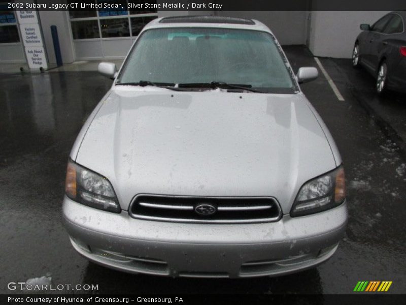 Silver Stone Metallic / Dark Gray 2002 Subaru Legacy GT Limited Sedan