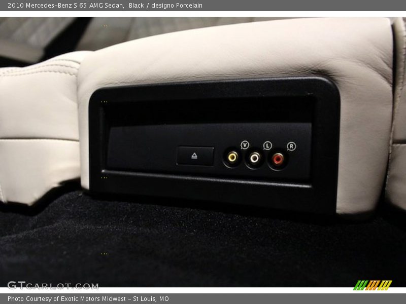 Black / designo Porcelain 2010 Mercedes-Benz S 65 AMG Sedan