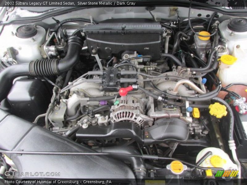  2002 Legacy GT Limited Sedan Engine - 2.5 Liter SOHC 16-Valve Flat 4 Cylinder