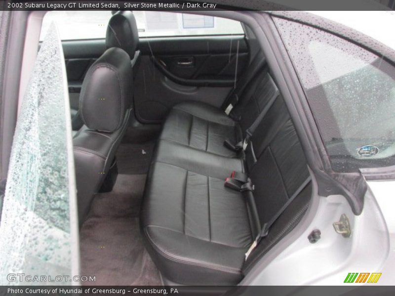 Rear Seat of 2002 Legacy GT Limited Sedan