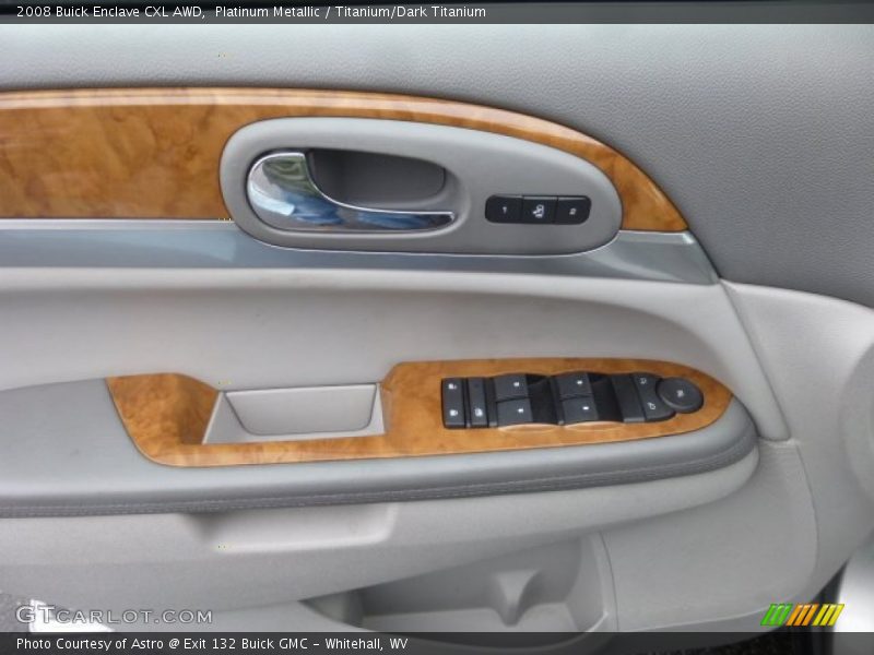 Platinum Metallic / Titanium/Dark Titanium 2008 Buick Enclave CXL AWD