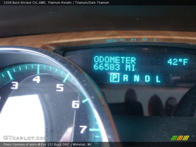 Platinum Metallic / Titanium/Dark Titanium 2008 Buick Enclave CXL AWD