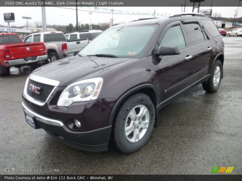 Front 3/4 View of 2009 Acadia SLE AWD