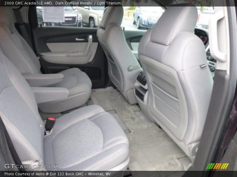Rear Seat of 2009 Acadia SLE AWD