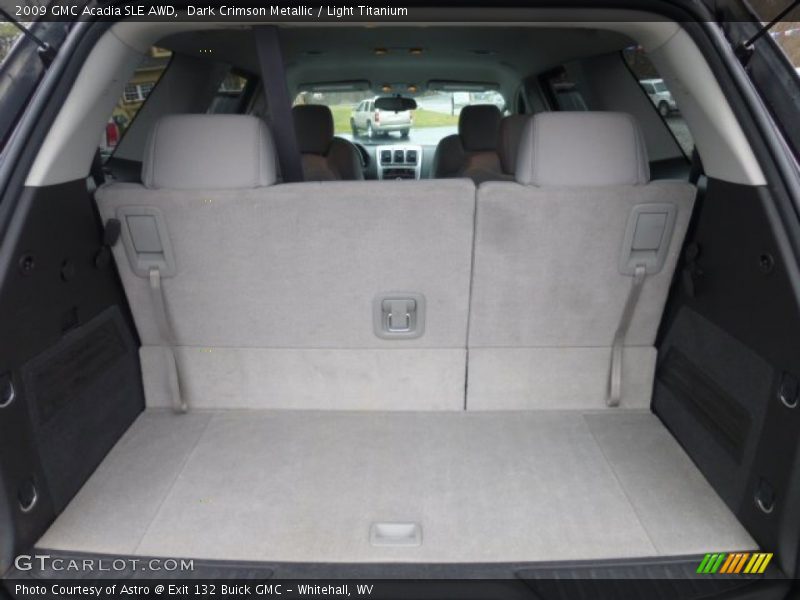  2009 Acadia SLE AWD Trunk