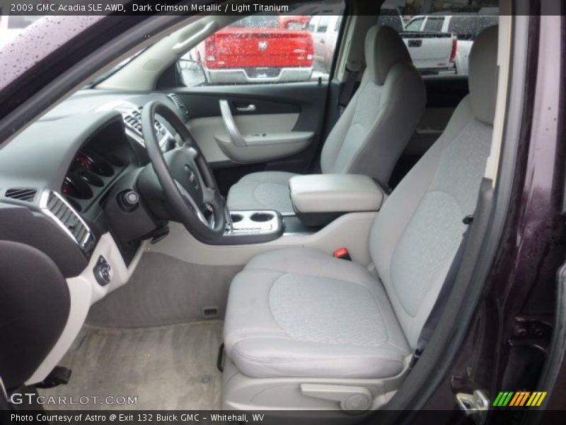  2009 Acadia SLE AWD Light Titanium Interior