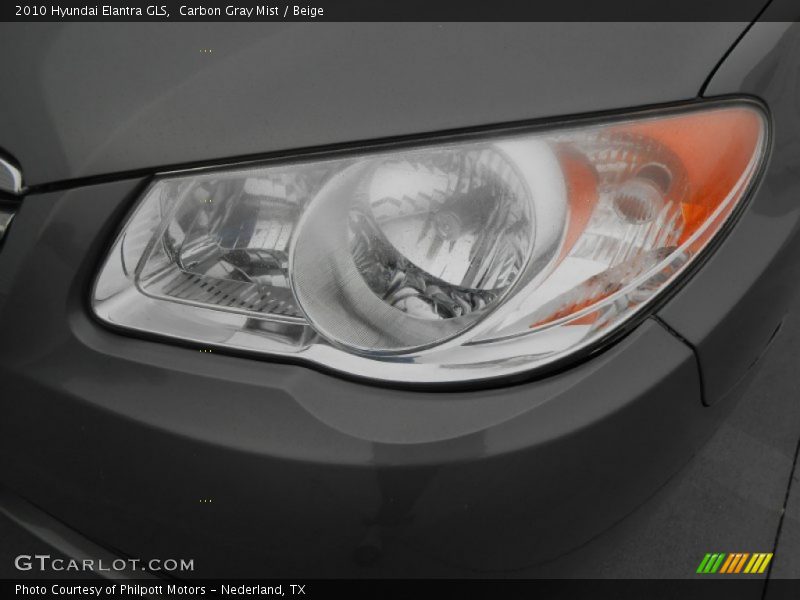 Carbon Gray Mist / Beige 2010 Hyundai Elantra GLS