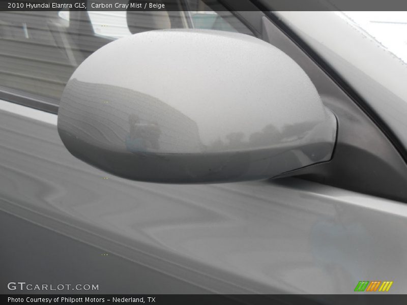 Carbon Gray Mist / Beige 2010 Hyundai Elantra GLS