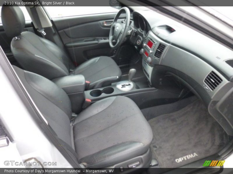  2010 Optima SX Black Interior