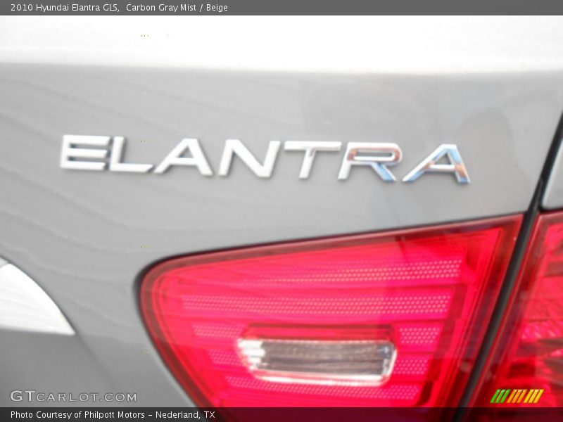 Carbon Gray Mist / Beige 2010 Hyundai Elantra GLS