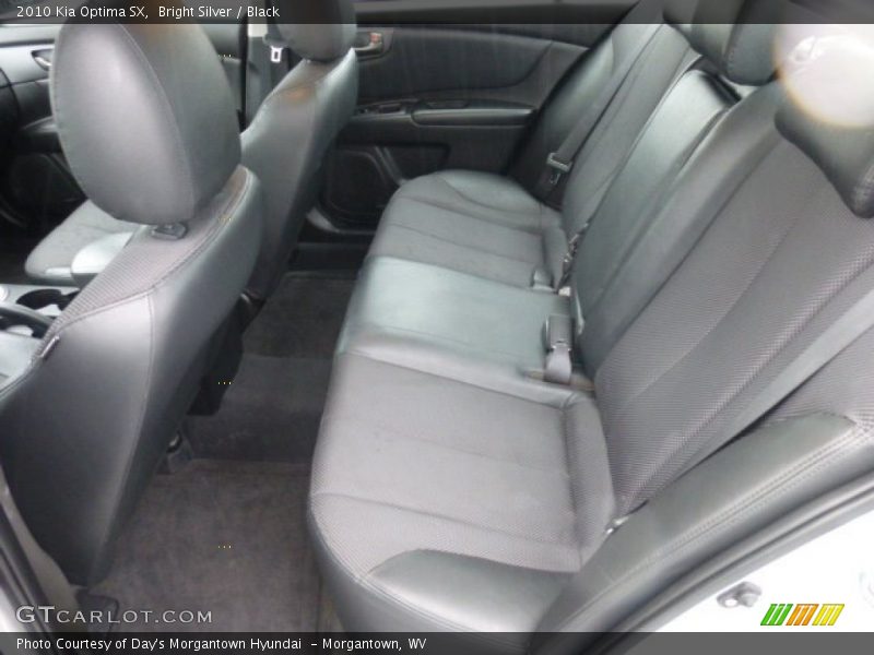 Bright Silver / Black 2010 Kia Optima SX