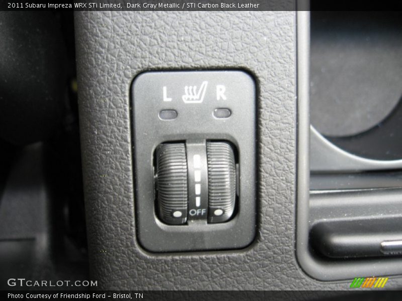 Dark Gray Metallic / STI Carbon Black Leather 2011 Subaru Impreza WRX STi Limited