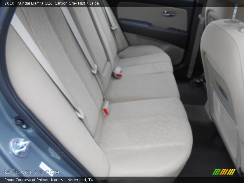 Carbon Gray Mist / Beige 2010 Hyundai Elantra GLS