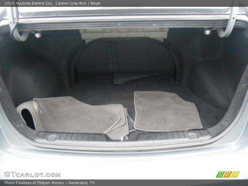 Carbon Gray Mist / Beige 2010 Hyundai Elantra GLS