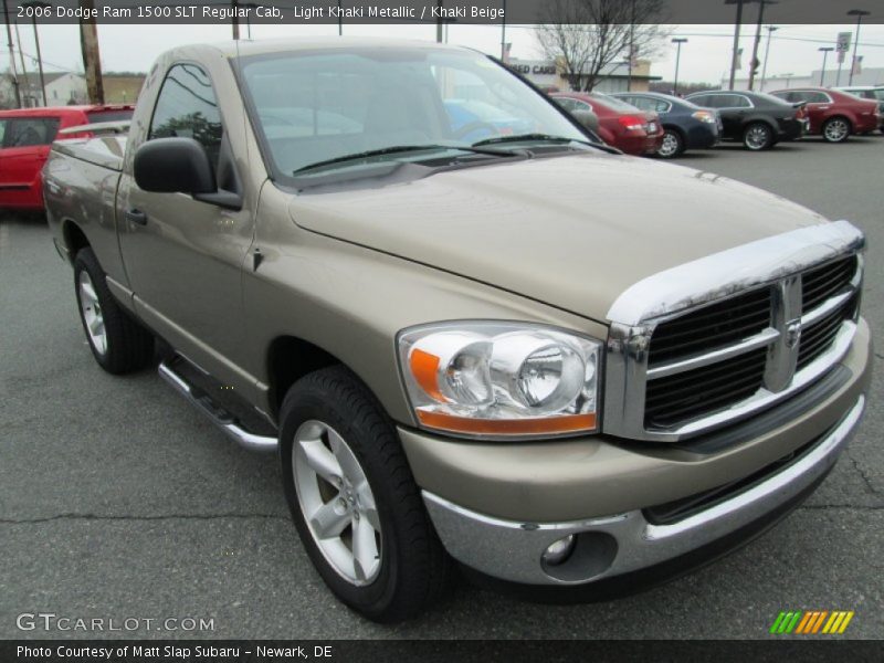 Light Khaki Metallic / Khaki Beige 2006 Dodge Ram 1500 SLT Regular Cab