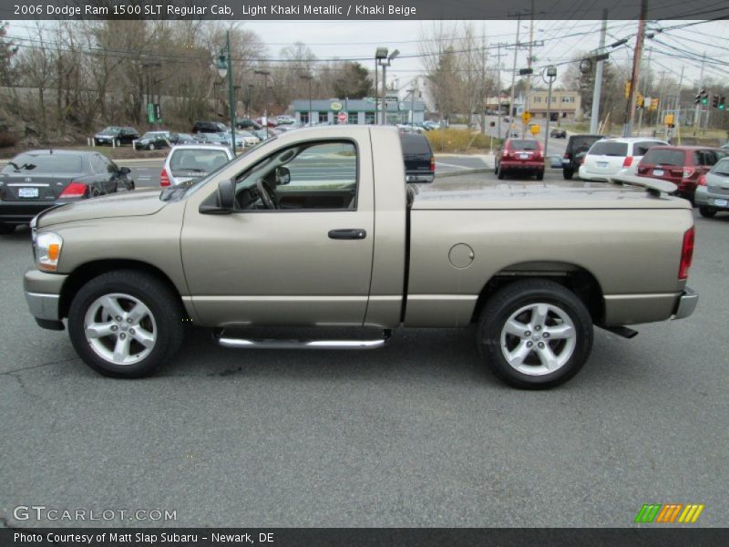 Light Khaki Metallic / Khaki Beige 2006 Dodge Ram 1500 SLT Regular Cab