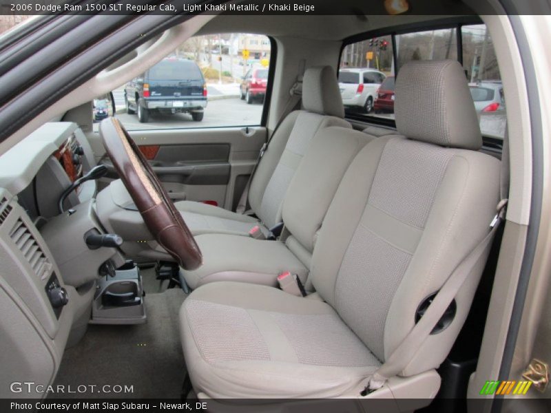 Light Khaki Metallic / Khaki Beige 2006 Dodge Ram 1500 SLT Regular Cab