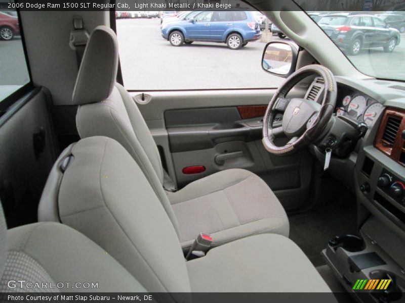 Light Khaki Metallic / Khaki Beige 2006 Dodge Ram 1500 SLT Regular Cab