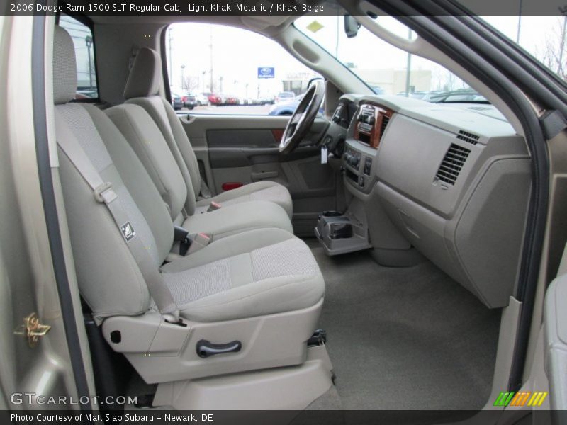 Light Khaki Metallic / Khaki Beige 2006 Dodge Ram 1500 SLT Regular Cab