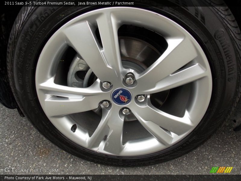 Java Brown Metallic / Parchment 2011 Saab 9-5 Turbo4 Premium Sedan