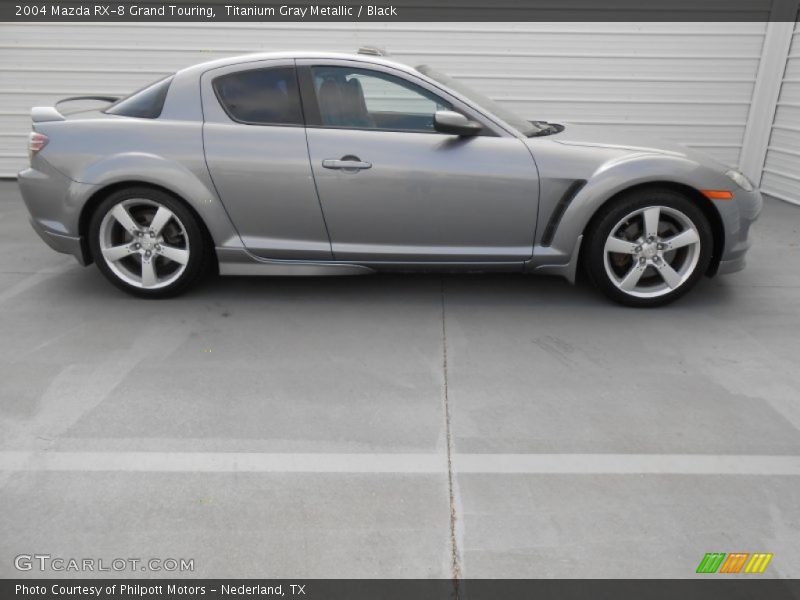 Titanium Gray Metallic / Black 2004 Mazda RX-8 Grand Touring