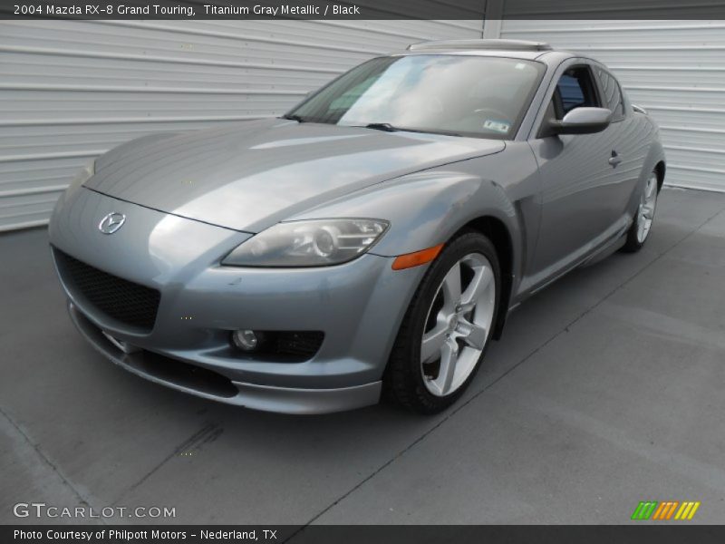 Titanium Gray Metallic / Black 2004 Mazda RX-8 Grand Touring