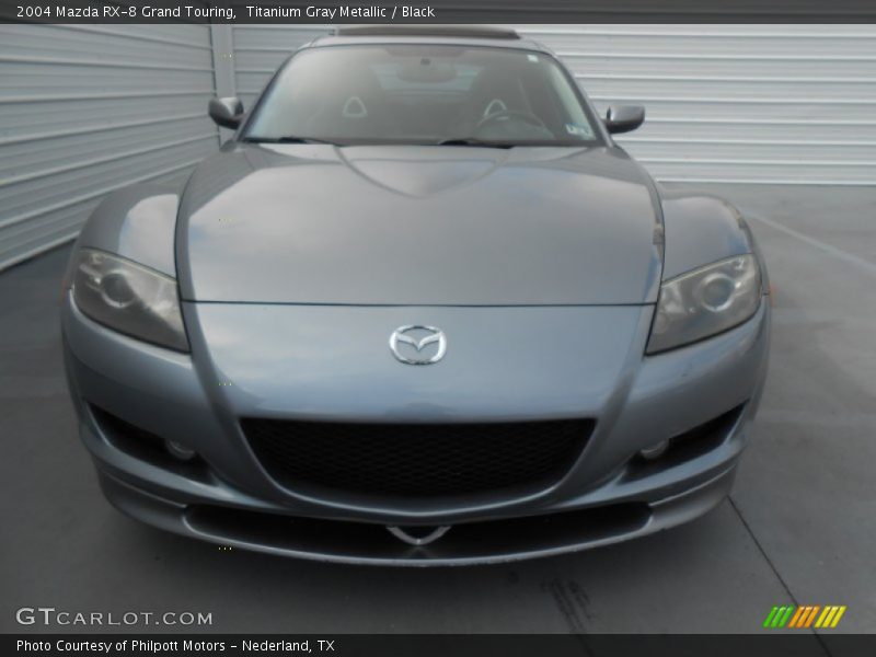 Titanium Gray Metallic / Black 2004 Mazda RX-8 Grand Touring