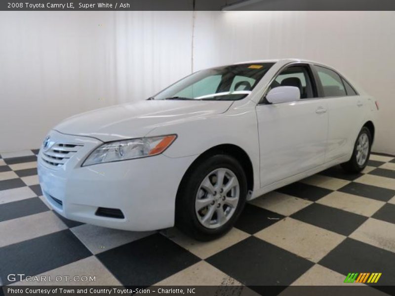 Super White / Ash 2008 Toyota Camry LE