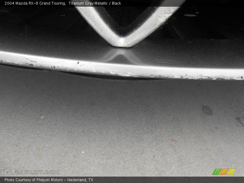 Titanium Gray Metallic / Black 2004 Mazda RX-8 Grand Touring