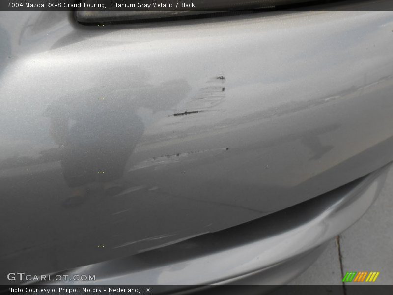 Titanium Gray Metallic / Black 2004 Mazda RX-8 Grand Touring