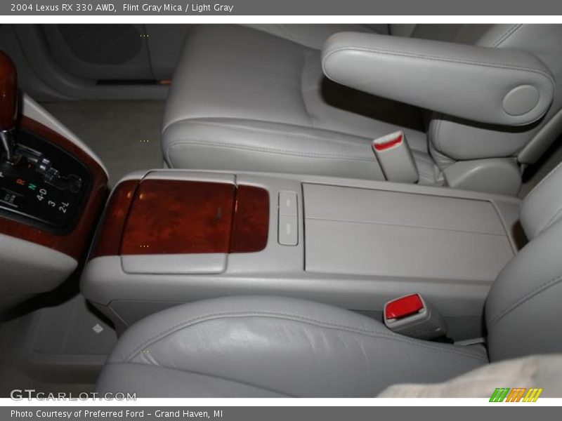 Flint Gray Mica / Light Gray 2004 Lexus RX 330 AWD