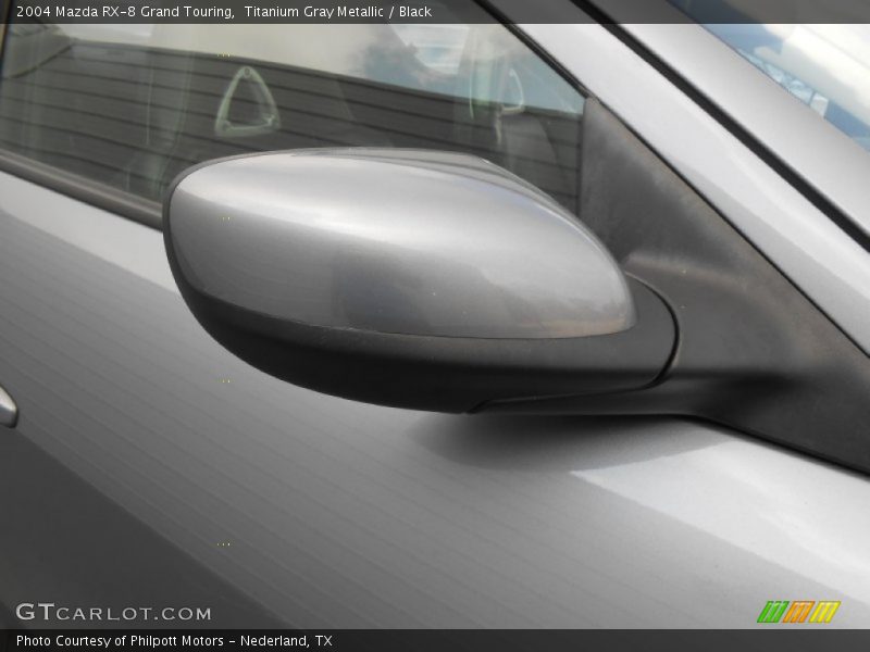 Titanium Gray Metallic / Black 2004 Mazda RX-8 Grand Touring