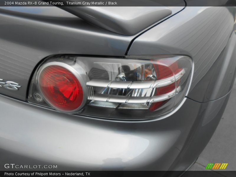Titanium Gray Metallic / Black 2004 Mazda RX-8 Grand Touring
