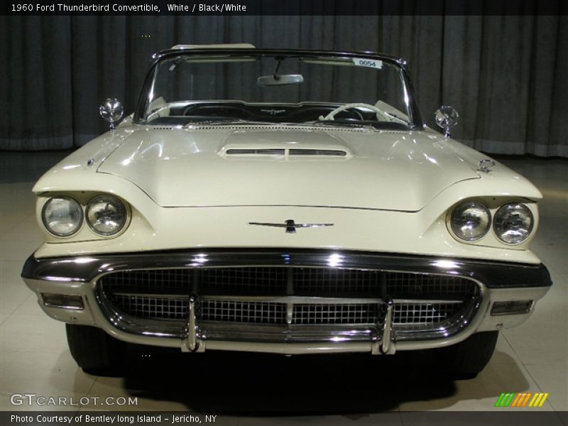 White / Black/White 1960 Ford Thunderbird Convertible