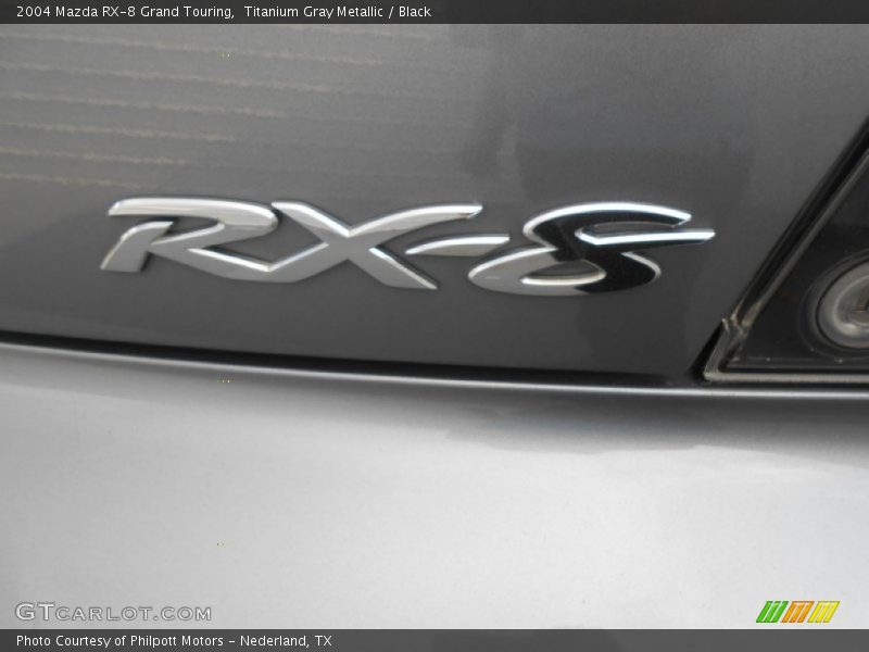 Titanium Gray Metallic / Black 2004 Mazda RX-8 Grand Touring