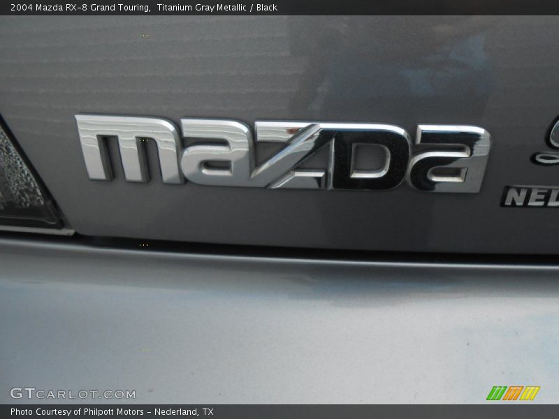 Titanium Gray Metallic / Black 2004 Mazda RX-8 Grand Touring