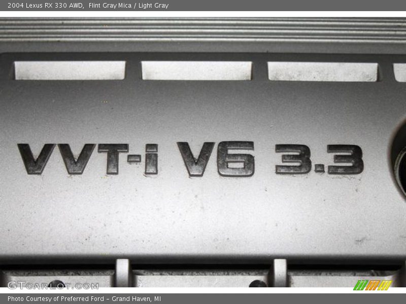  2004 RX 330 AWD Engine - 3.3 Liter DOHC 24 Valve VVT-i V6
