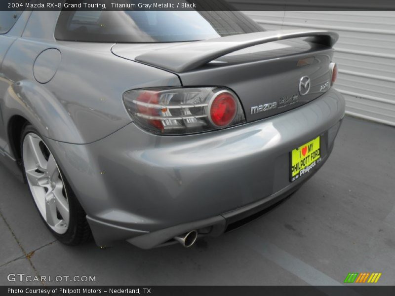 Titanium Gray Metallic / Black 2004 Mazda RX-8 Grand Touring