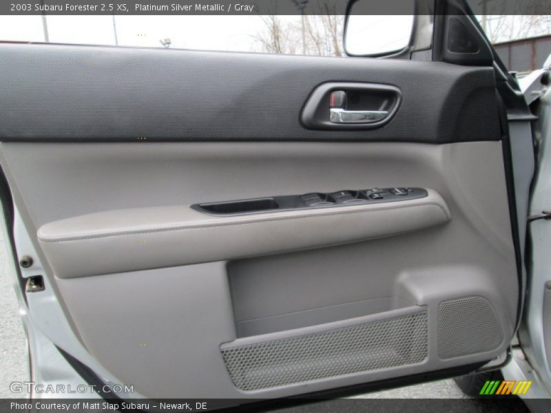 Platinum Silver Metallic / Gray 2003 Subaru Forester 2.5 XS